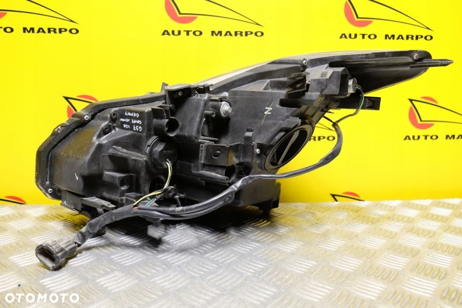 INFINITI G G37 V37 COUPE 2008- REFLEKTOR LAMPA XENON PRAWA CIEMNA USA - 8