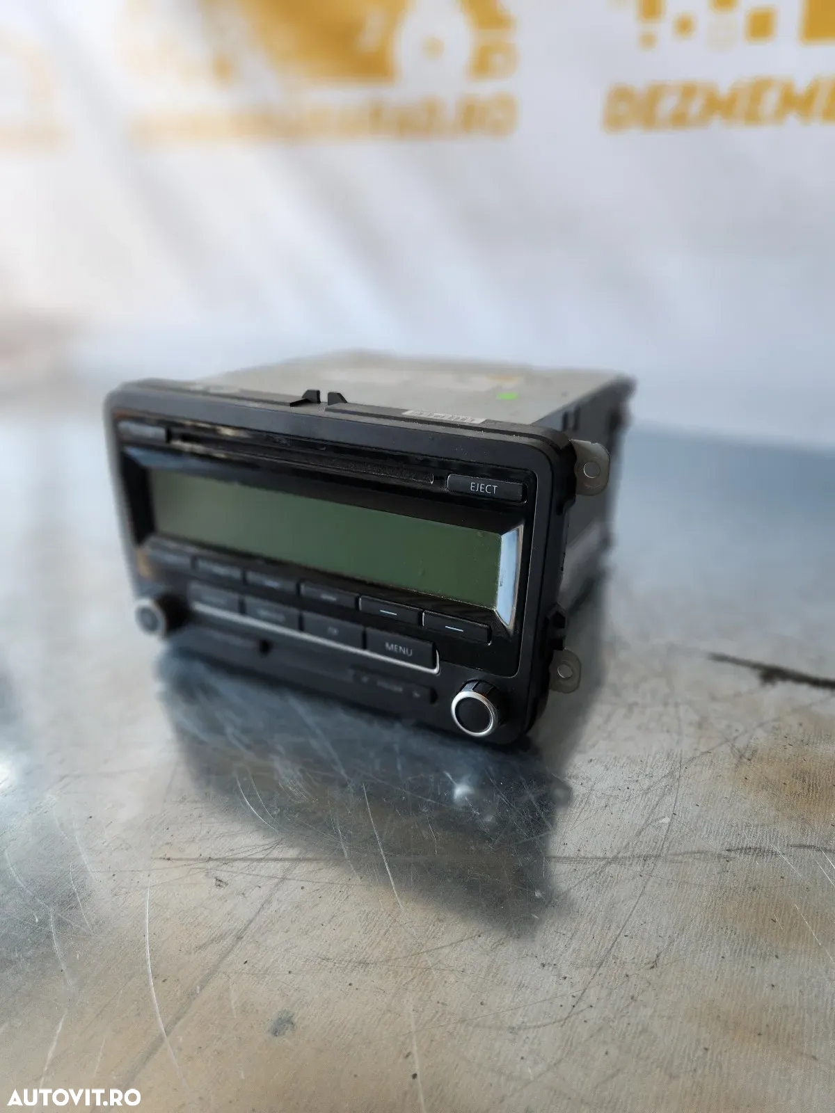 Radio Cd Vw Golf 6 Passat B6 Touran Caddy Golf 5 Etc. Cod 1KAA - 2
