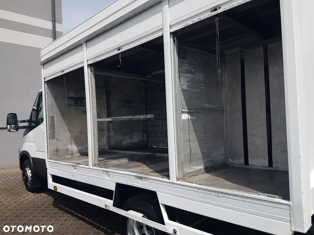Iveco 70C18 KONTENER ROLETY BOK DO TRANSPORTU WODY 3,66x2,21x1,86 KLIMA DMC 7000KG RAMA PODWOZIE - 17