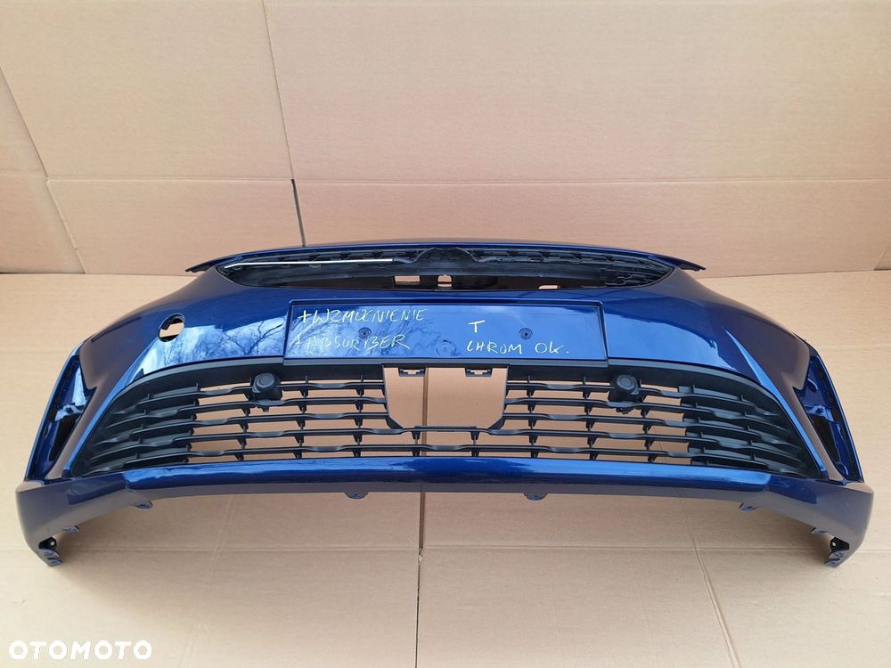 OPEL CORSA F GS LINE GSi 19-23 ZDERZAK PRZÓD PRZEDNI+WZMOCNIENIE+ABSORBER+CHROM ORYG. GM 9830340080 WYSYŁKA 24H - 6