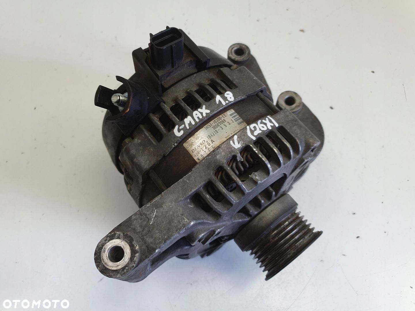 Ford C-Max Focus mk2 1.8 16V ALTERNATOR 30667069 3M5T-10300-LC - 1