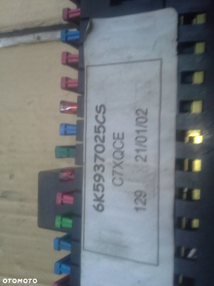 Volkswagen Caddy II 1.9 SDi zestaw startowy komputer 0281010007  038906013AN - 17