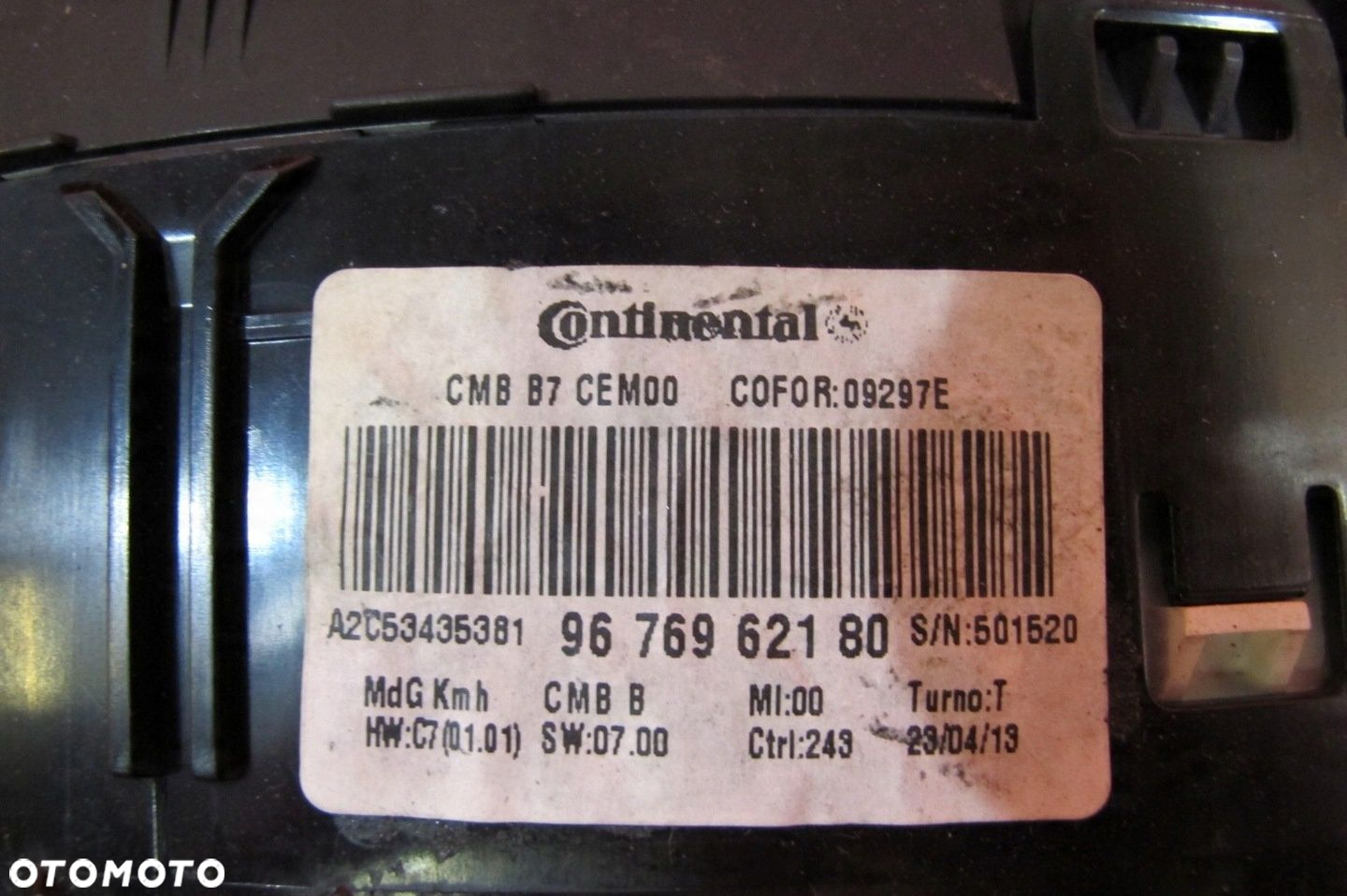 CITROEN DS4 I NX C4 II B7 1.6 HDI 9HD LICZNIK ZEGARY 9676962180 EUROPA - 5
