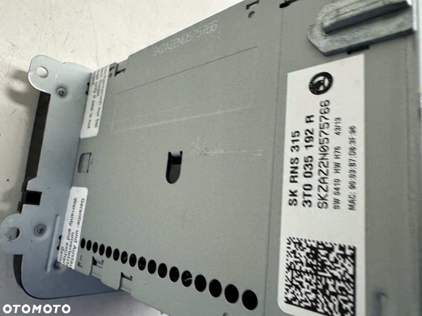 SKODA SUPERB II RADIO RNS 315 3T0035192R - 9