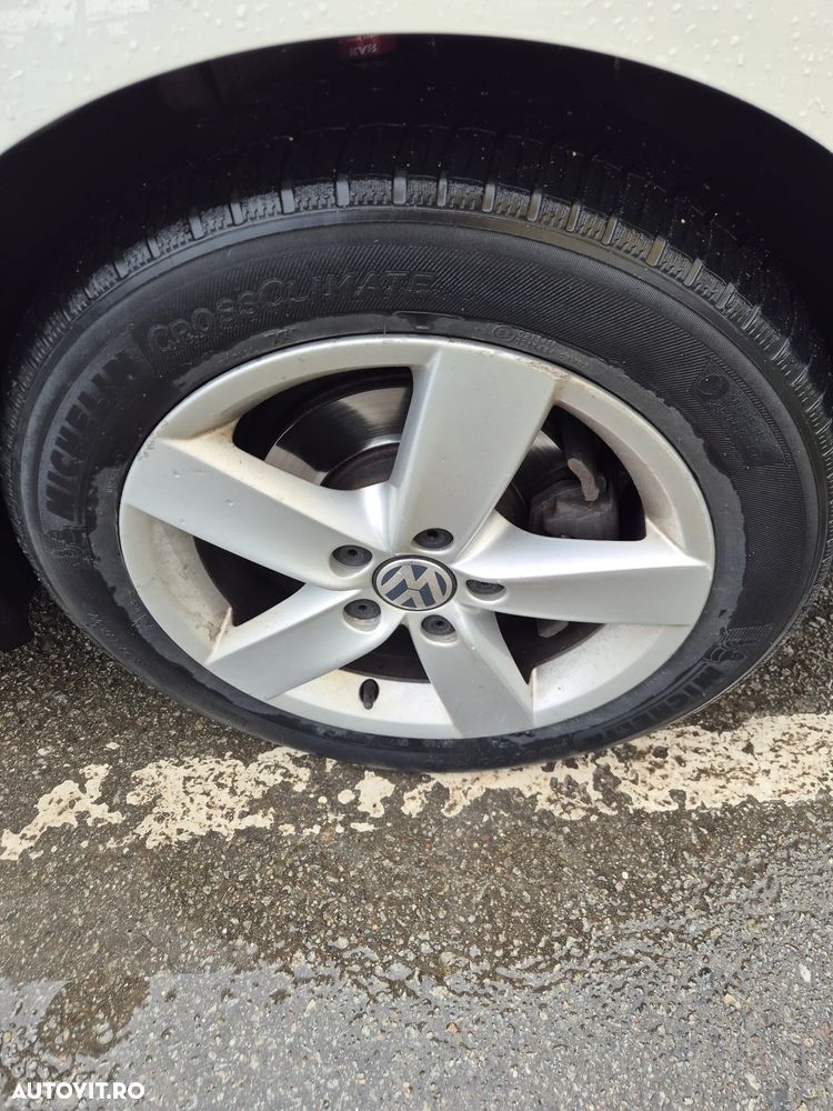 Set 4 Jante Aliaj VW 16" + Anvelope All Season 205/55 R16 (Michelin/Continental) - 12