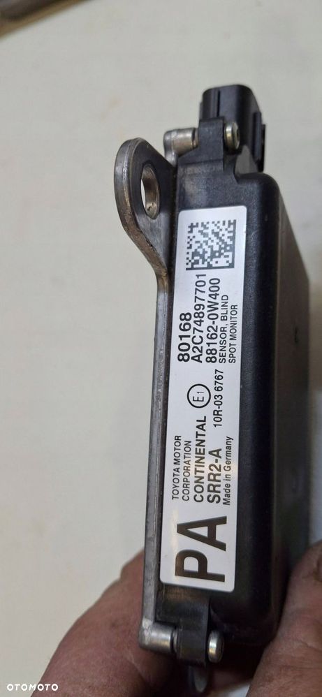 radar czujnik disctronic acc lexus toyota 88162-0w400 - 3