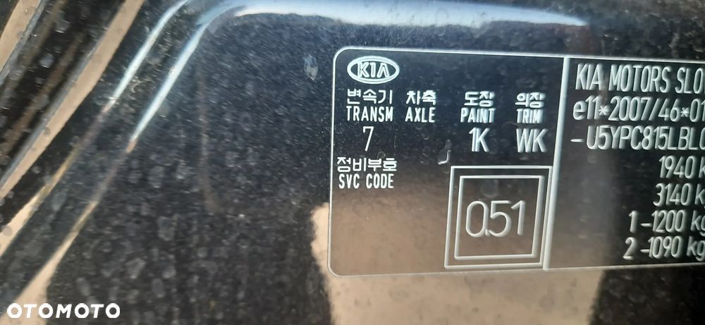 Kia Sportage 3 1.7 crdi Silnik  Do odpalenia Igła D4FD Części Lakier 1K - 3