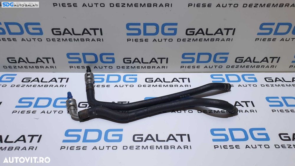 Set Conducta Conducte Furtun Furtunuri Alimentare Tur Retur Filtru Combustibil Motorina Volkswagen Golf 6 1.6 TDI CAYB CAYC 2008 - 2014 Cod 1K0130295AB 1K0130295AH - 1