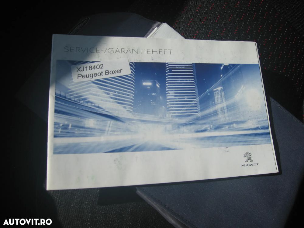 Peugeot BOXER  7 LOC. PLATFORMA MIXTA , AC. EURO VI. - 24