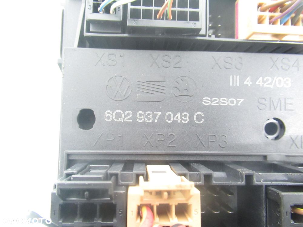 STACYJKA STEROWNIK SKODA FABIA I 1.2 03D906032F 5WP4012207 6Q2937049C - 9