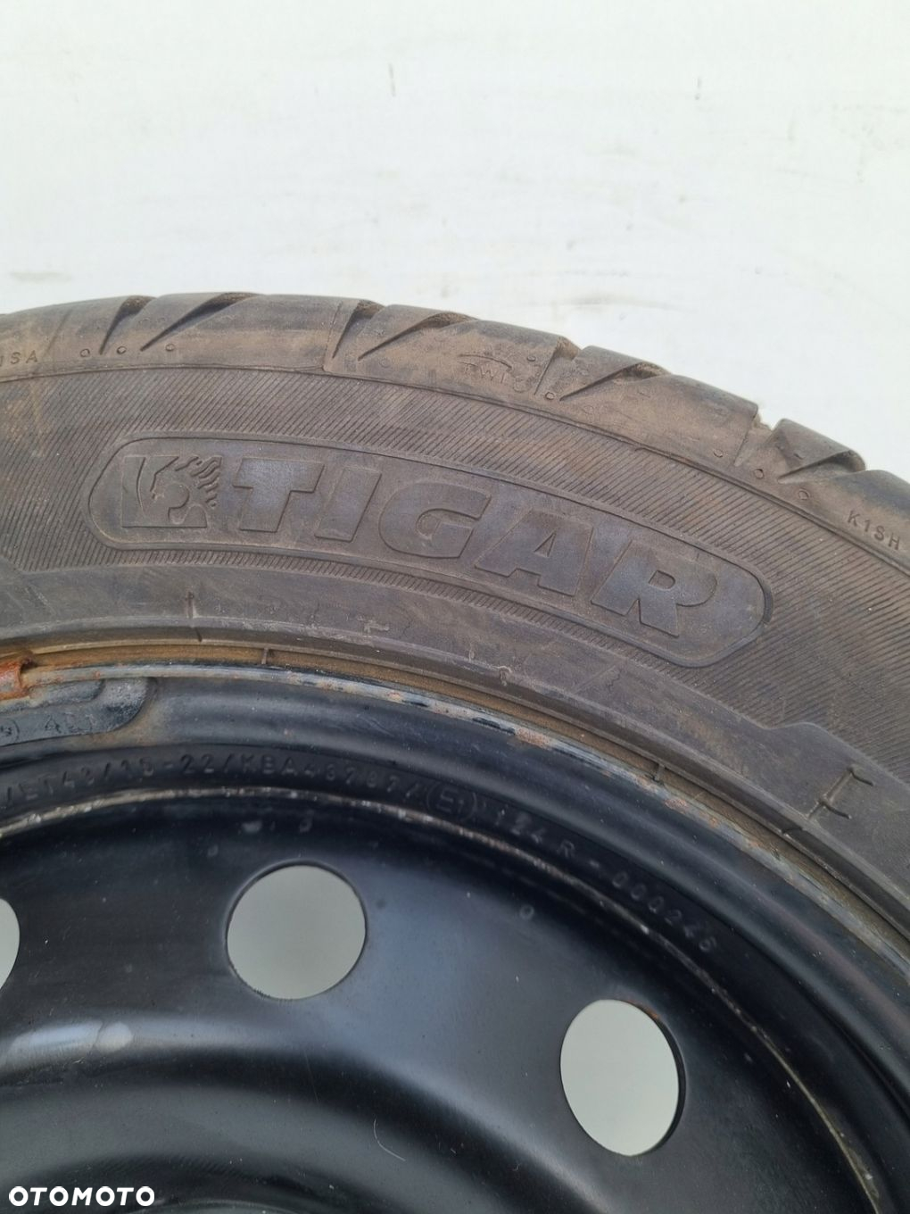Clio II III Kangoo KOŁO ZAPASOWE Zapas felga 185/55 R15 4x100 ET43 Alst8175 - 4