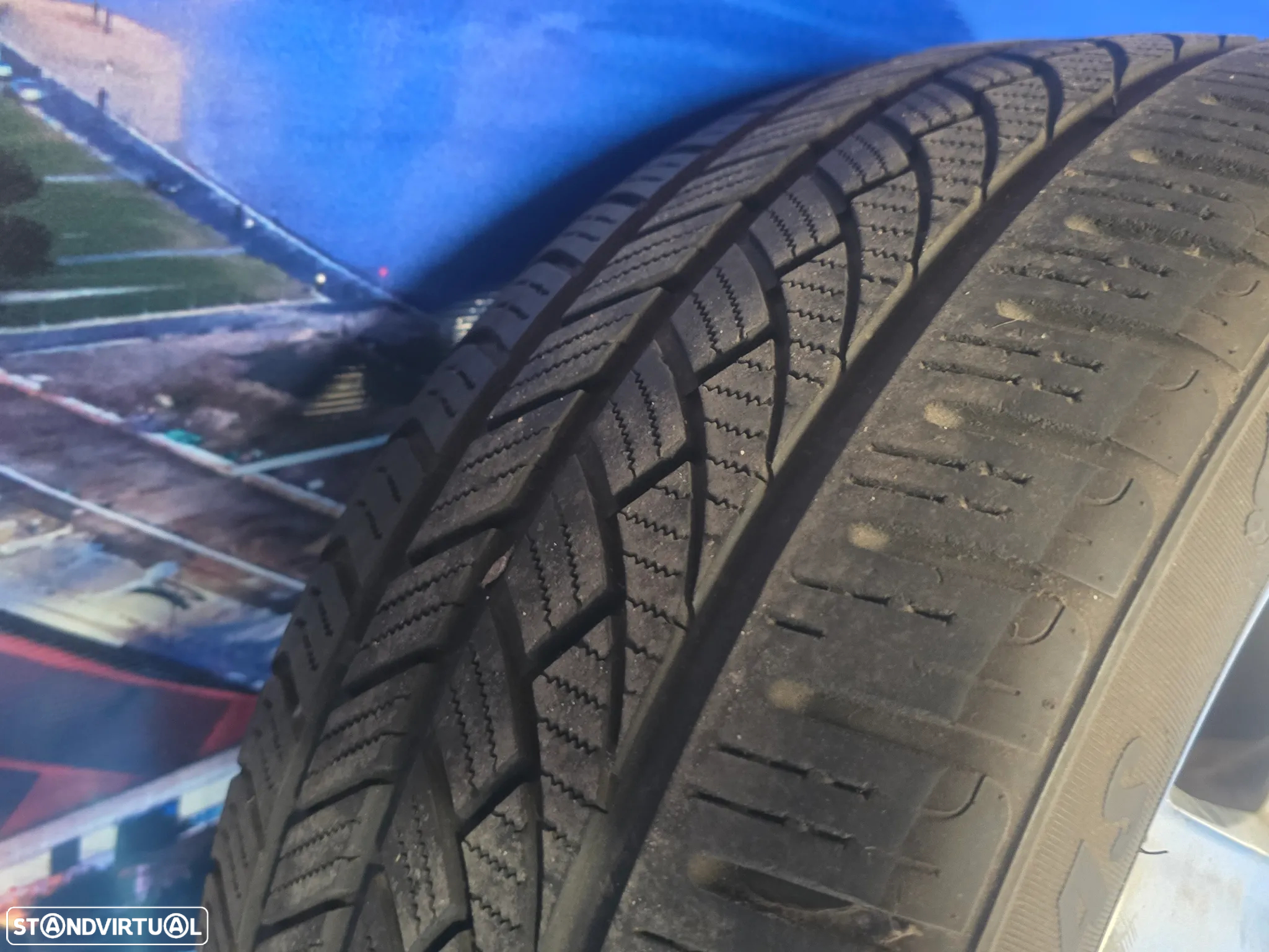 Jante Roda Suplente com pneu M+S originais para audi a6 c6 4f 2003- 225/50 R17 - 4