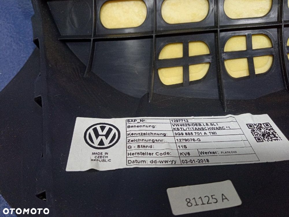 VW PASSAT B8 KOMBI VARIANT BOCZEK KANAPY LEWY SKÓRA 3G9885701A - 4