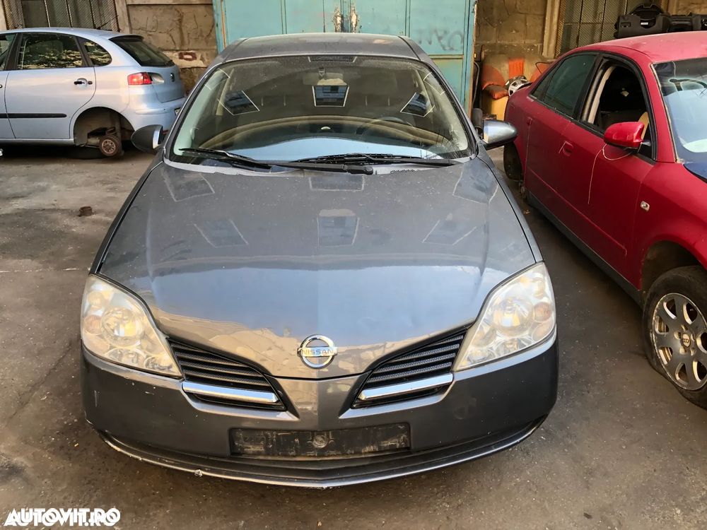 Oglinda dreapta Nissan Primera 2005 gri electrica - 3