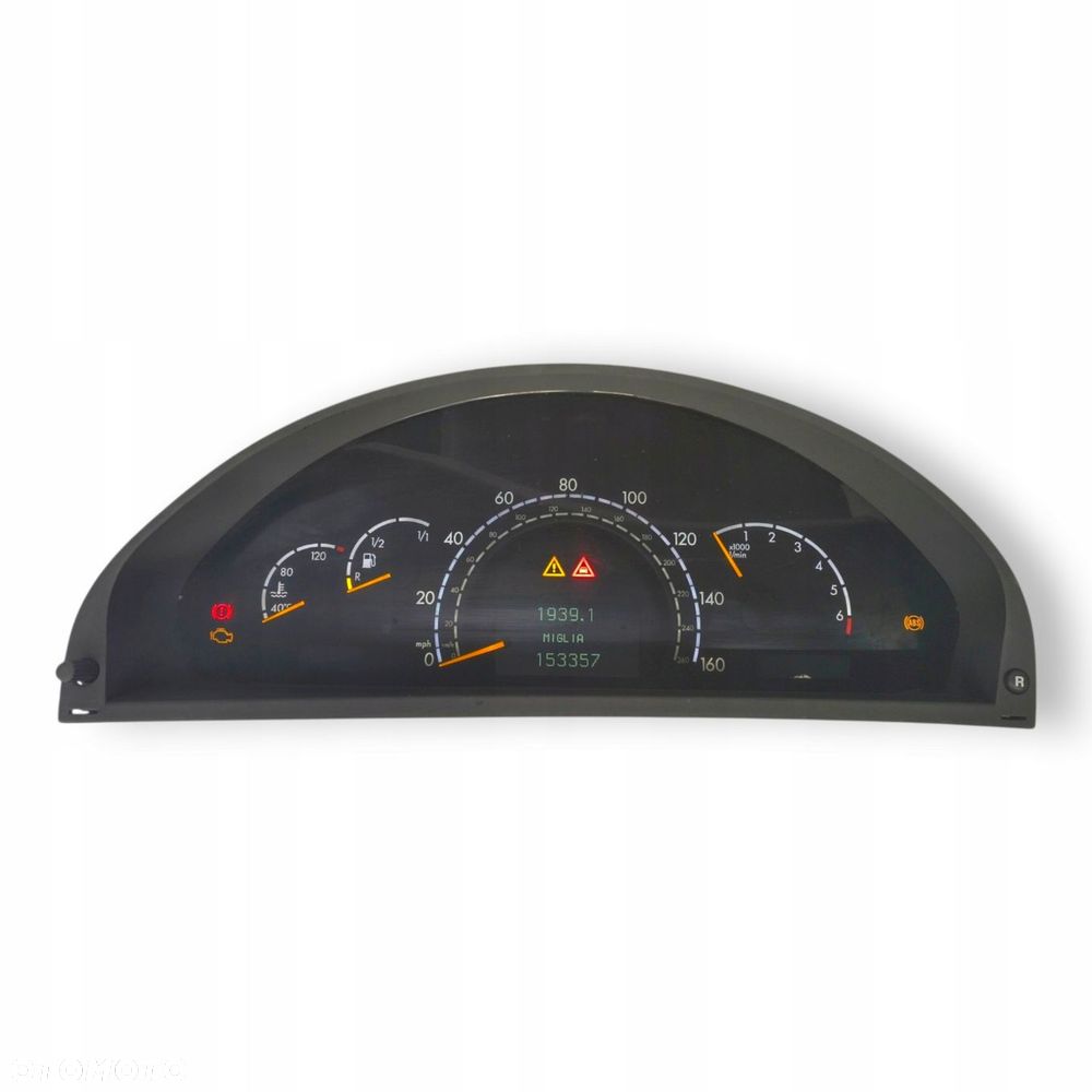 LICZNIK ZEGARY A2205403211 Mercedes W220 3.2 4.0 CDI 153 357 mil Anglik - 8