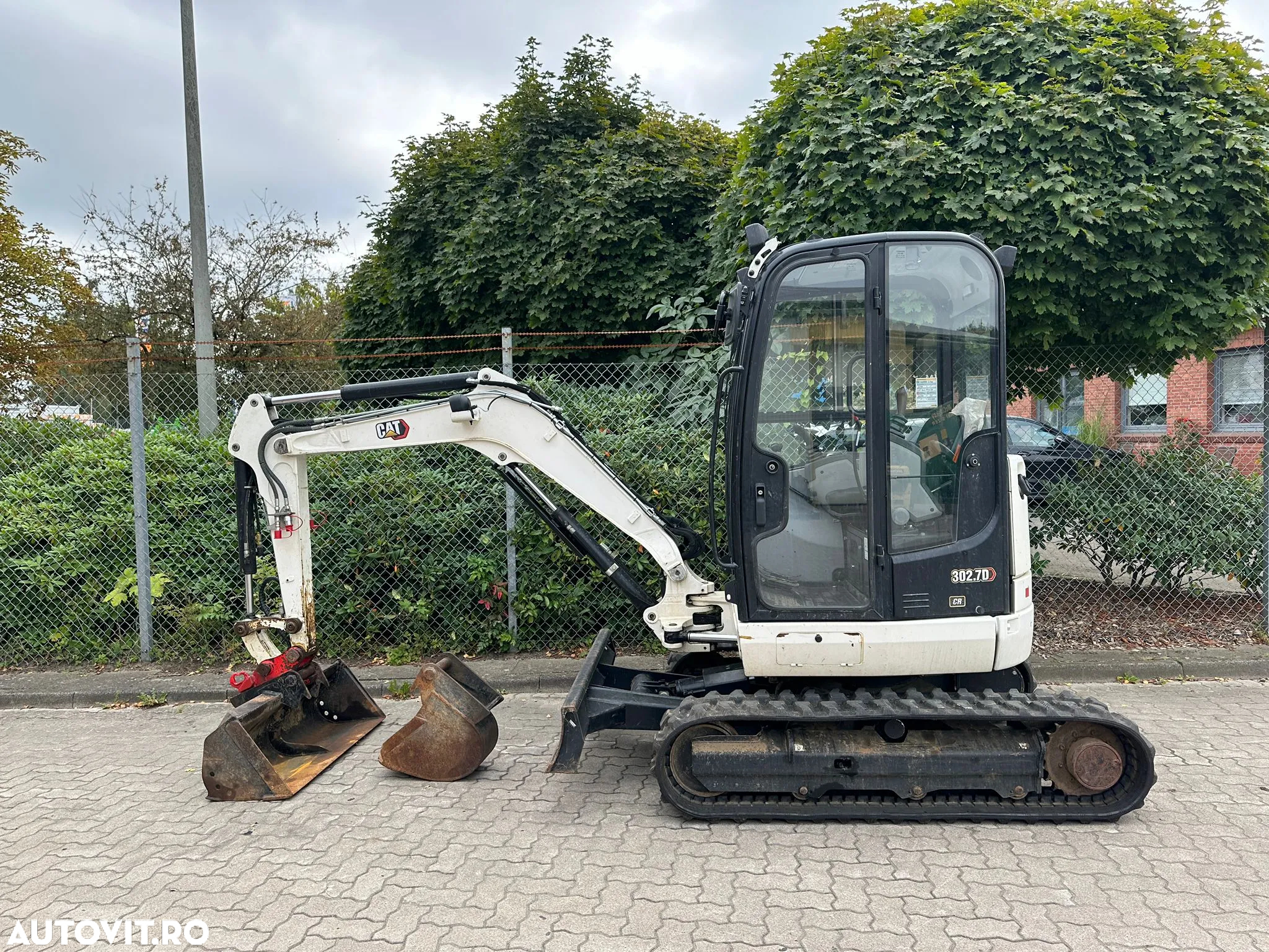 Caterpillar 302.7 DCR Miniexcavator, 2 Cupe, TOP !!! - 5