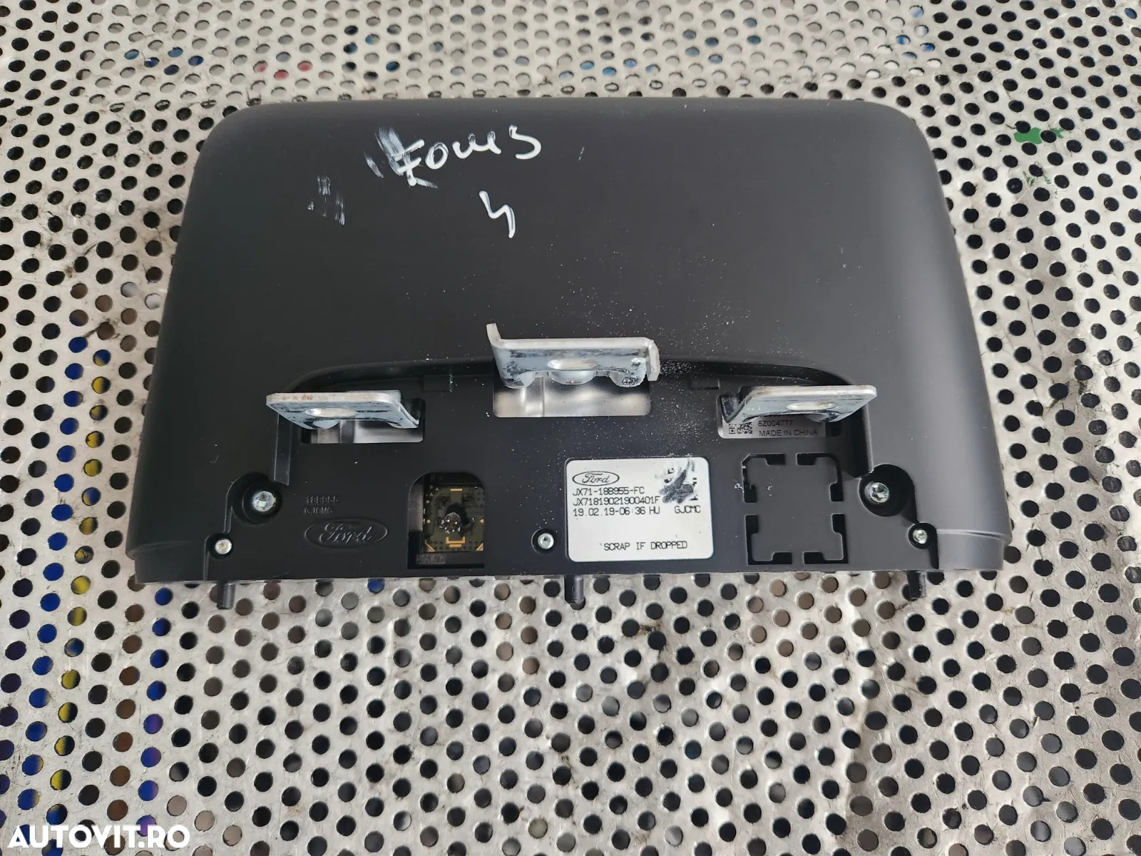 Modul Unitate Display Navigatie SYNC 3 Ford Focus 4 Cod JX71-18K810-UK JX71-18B955-FC - Dezmembrari Arad - 3