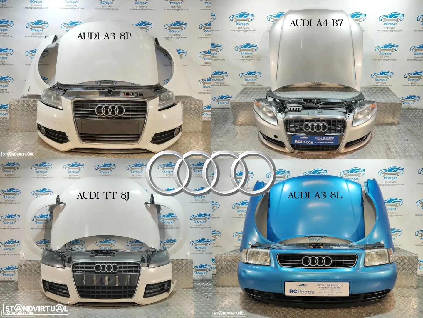 Frentes Completas Audi - 1