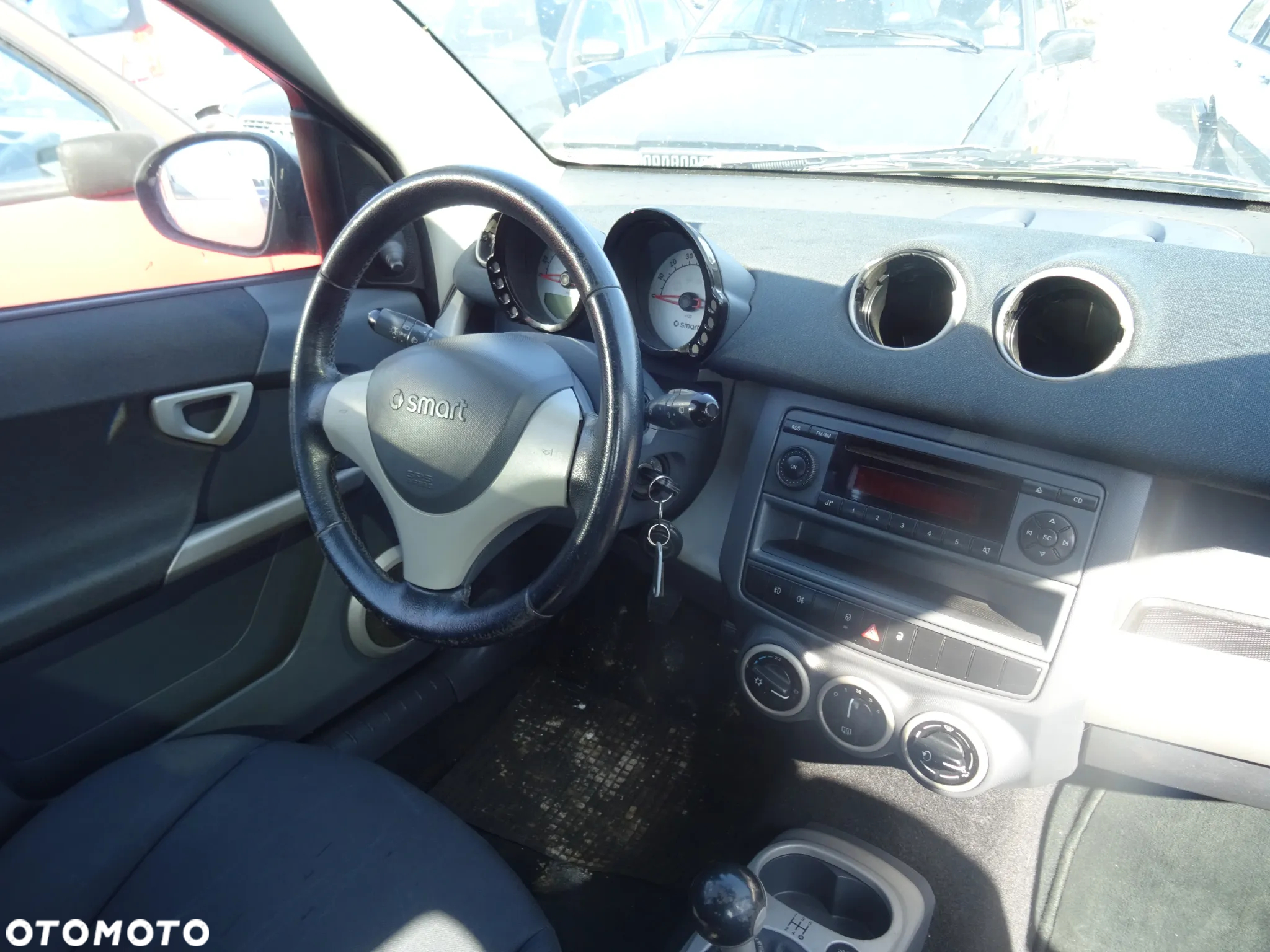Smart Forfour 2004 lakier(EB4) na części drzwi klapa maska zderzak - 6