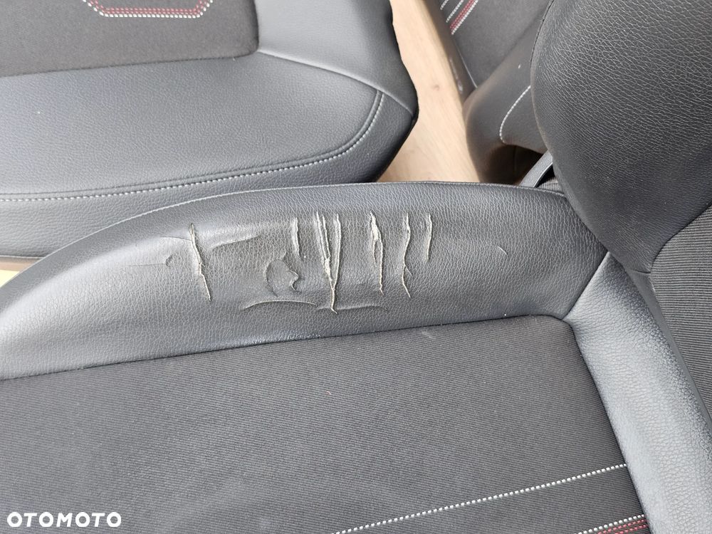 FOTELE PRZEDNIE KANAPA OPARCIE TYŁ BOCZKI PÓŁ SKÓRA OPEL CORSA D 3 DRZWI 3D EUROPA - 20