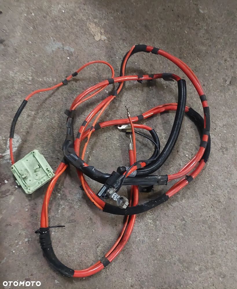 BMW X3 E83 KABEL KLEMA PLUSOWA PIROTECHNICZNA - 1