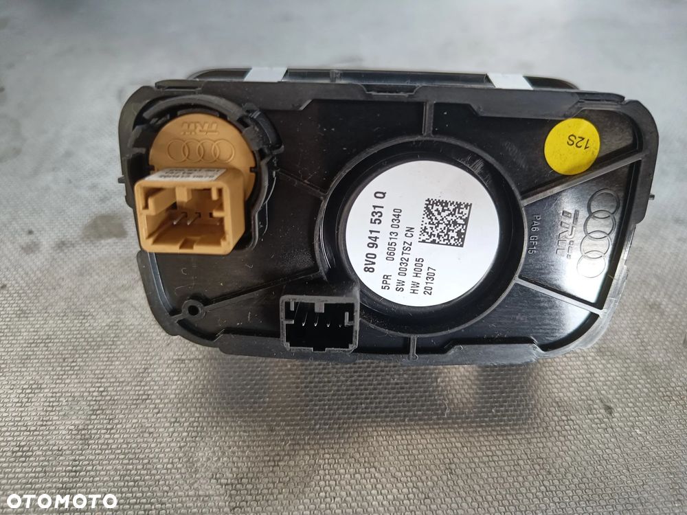 Panel przełącznik świateł Audi A3 8V 8V0941531Q - 5