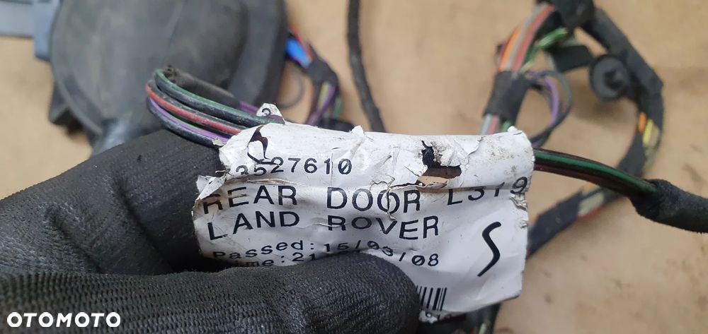 Wiązka instalacja drzwi lewy przód Land Rover Discovery III 8H22-14632-BA - 8