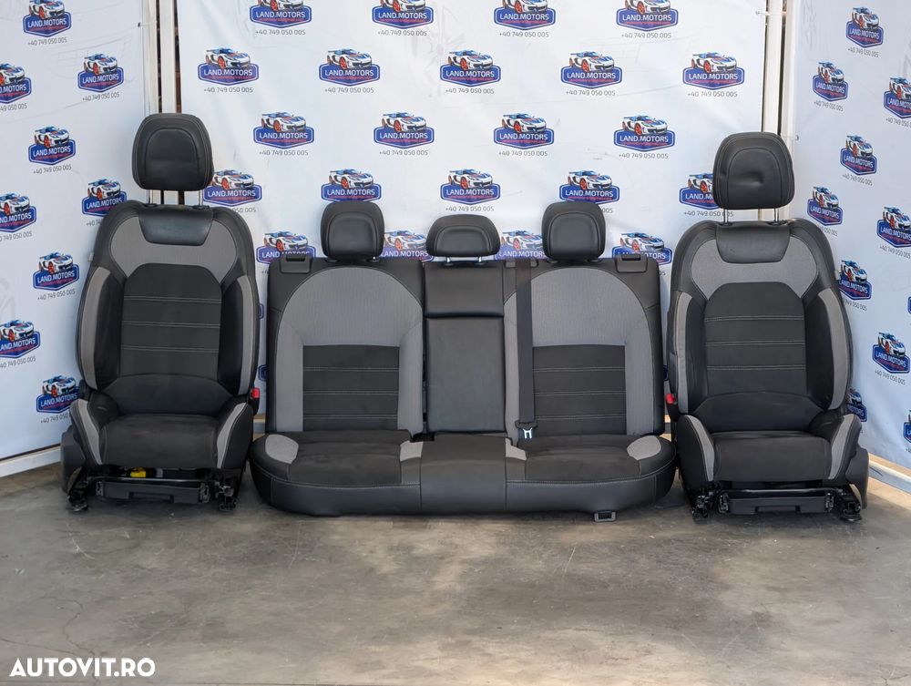 INTERIOR PIELE / TEXTIL / SCAUNE + BANCHETE CITROEN DS DS4 II 1.6 DIESEL 2017 / COUPE 3+2 USI / 2015-2019 COD OEM 16192332PT / 8925F7 / 16192334PT / 8925G2 / 8925F8 / 16192330PT / 8925G3 / 16192334PT - 1