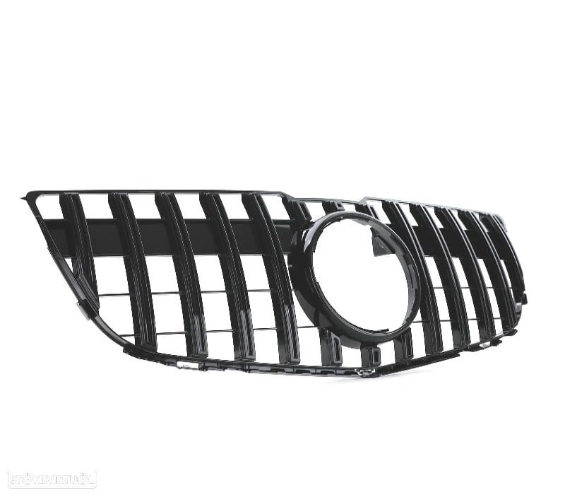 GRELHA FRONTAL MERCEDES GLK X204 08-12 LOOK AMG PRETO BRILHANTE - 3