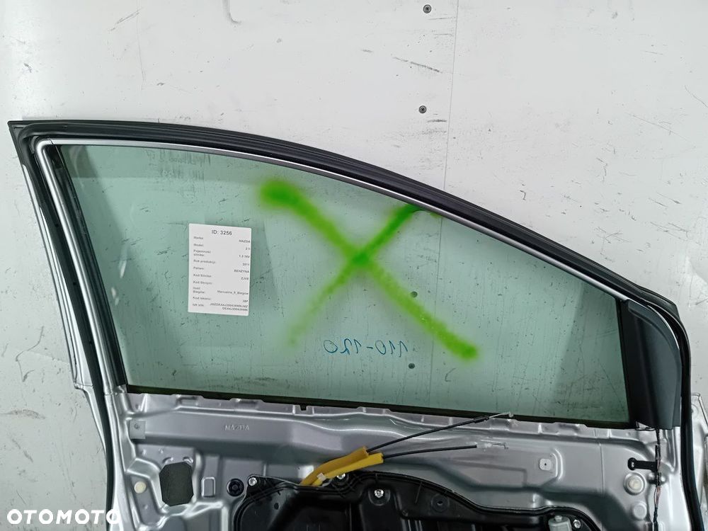 DRZWI PRZÓD LEWY  MAZDA 2 II 38P - 10