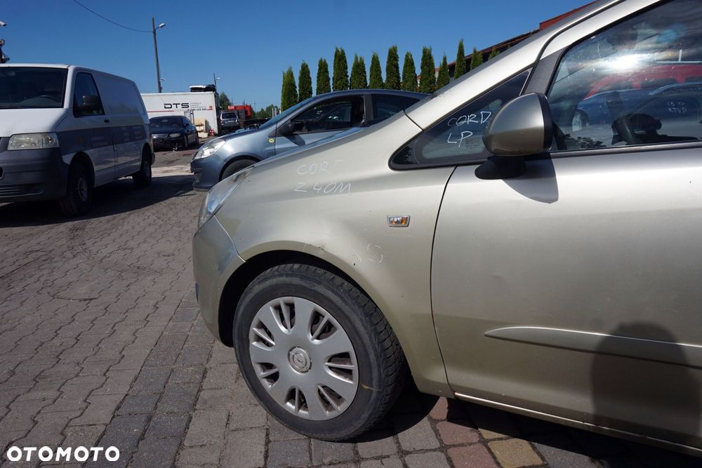 MASKA ZDERZAK BŁOTNIKI LAMPY CORSA D IV Z40M  OPEL 2006-2011 ZŁOTY PRZÓD KOMPLETNY - 10