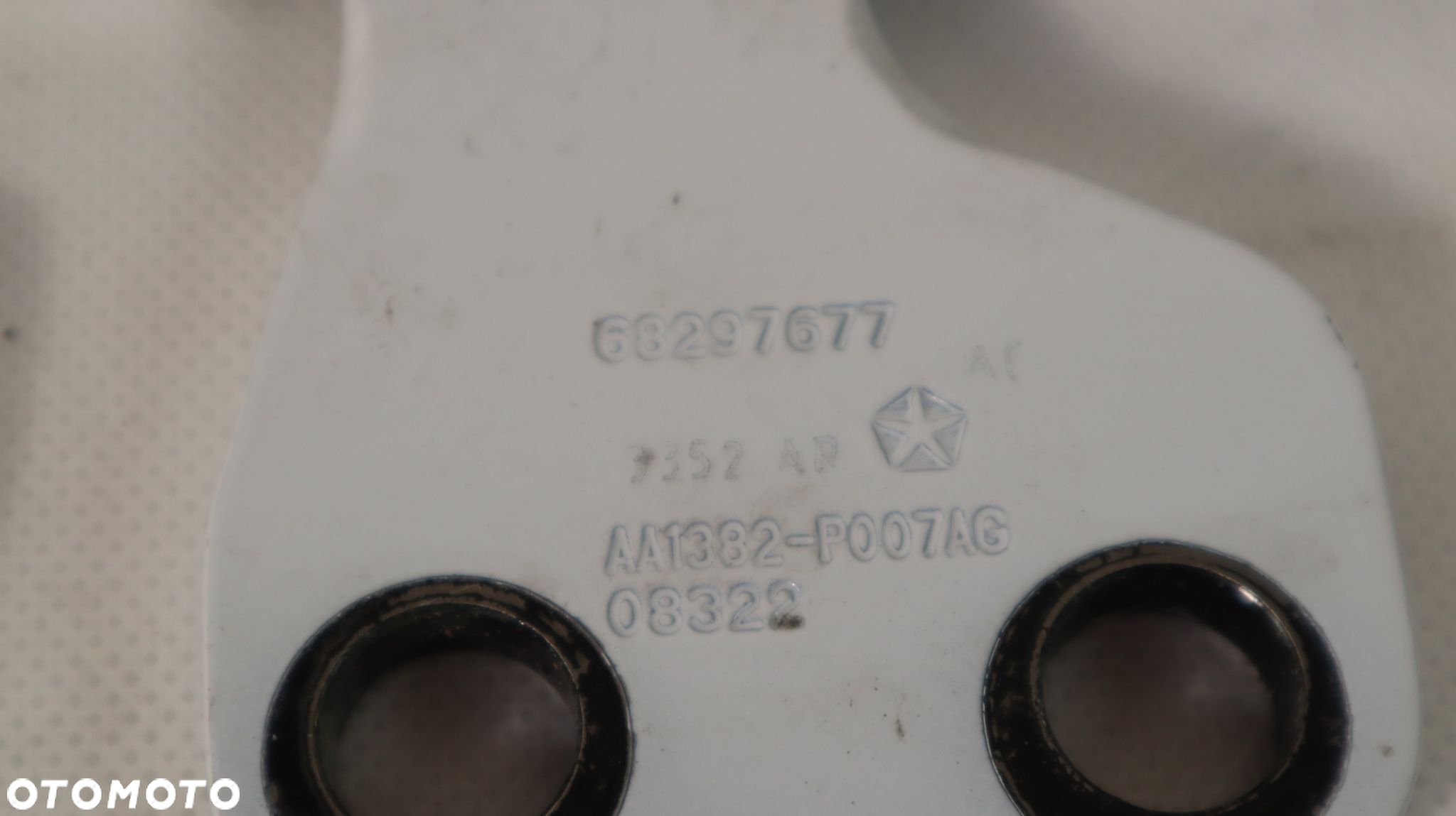JEEP WRANGLER JL 18- ZAWIASY DRZWI LEWYCH TYŁ 68297677AC,  68297679AC - 5