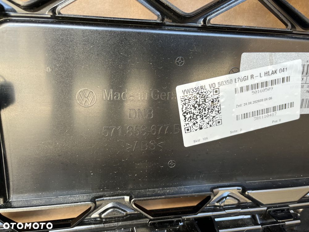 ZDERZAK VW TIGUAN RLine 2023-2026 VW TIGUAN III RLine 571853677B 6xPDC - 20