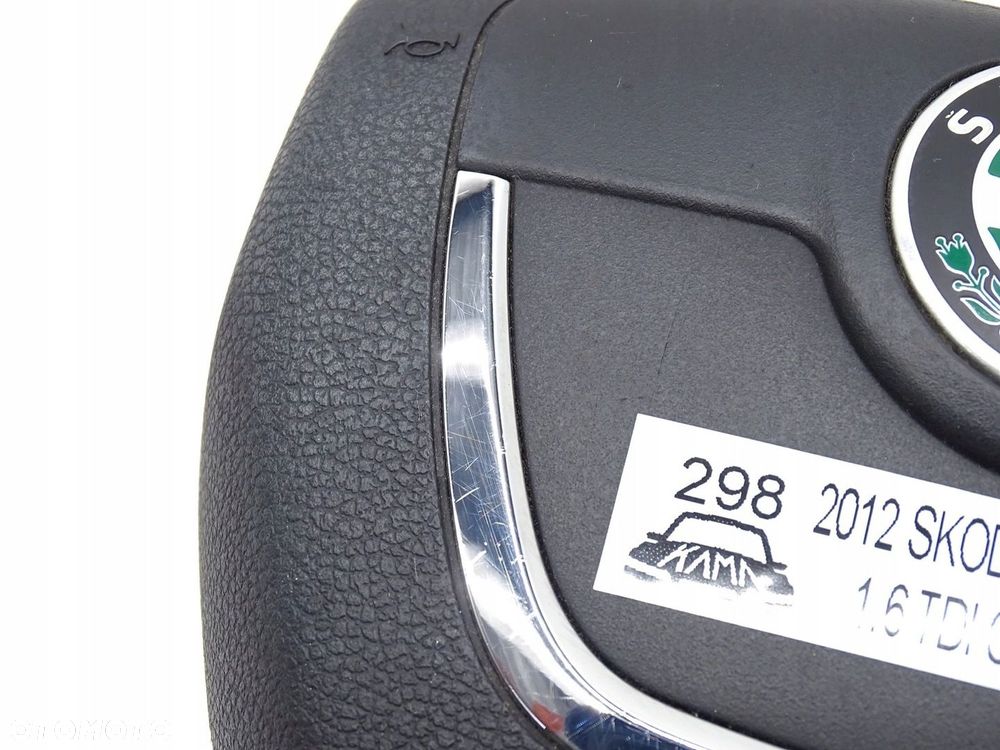 PODUSZKA AIRBAG POWIETRZNA KIEROWCY KIEROWNICY SKODA SUPERB II 1Z0880201AH - 4