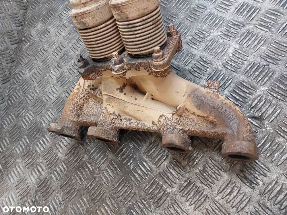 KOLEKTOR WYDECHOWY + KATALIZATOR PUSTY GOLF IV 1.6 8V 06A253033H 0258005079 - 3