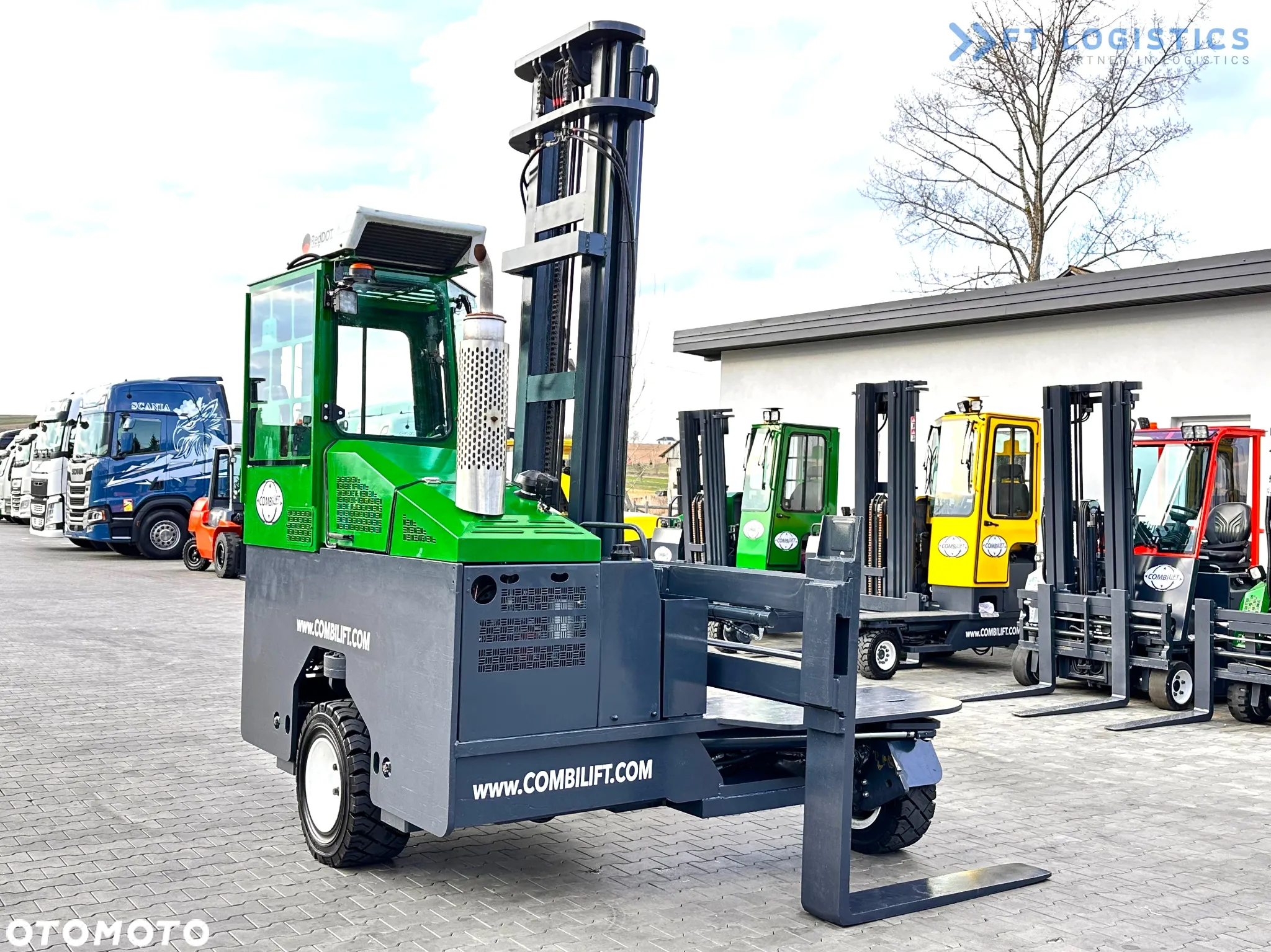 Combilift C5000XL / LPG / KLIMATYZACJA / SZEROKI POZYCJONER / DUPLEX / REGULOWANE WIDŁY / NOWE OPONY / STAN IDEALNY! - 40
