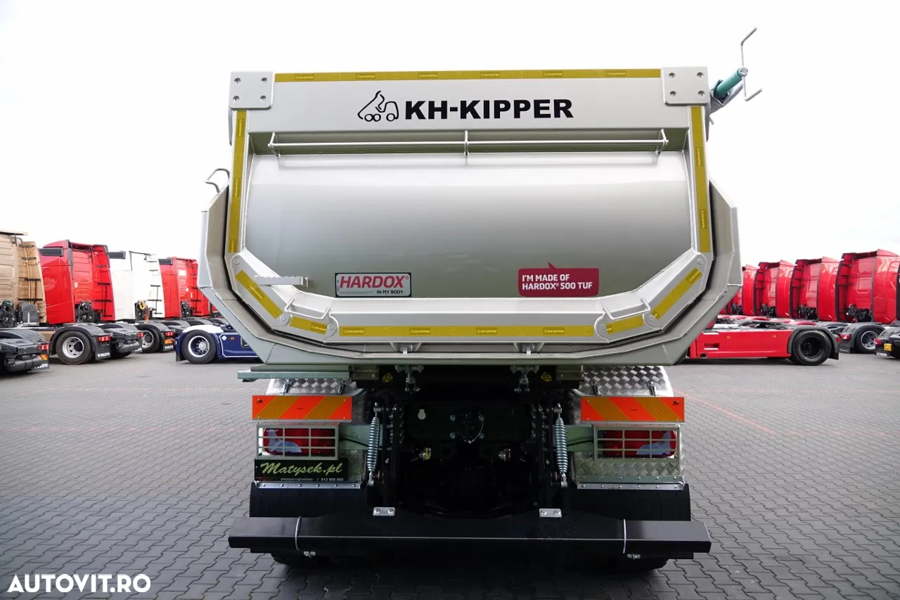 MAN TGS 41.480 / 8X8 / ​​BASCULATOR SPATE / KH-KIPPER / HARDOX / METALIC / 2025 / AUTOMAT / NOU / DISPONIBIL Imediat! - 18