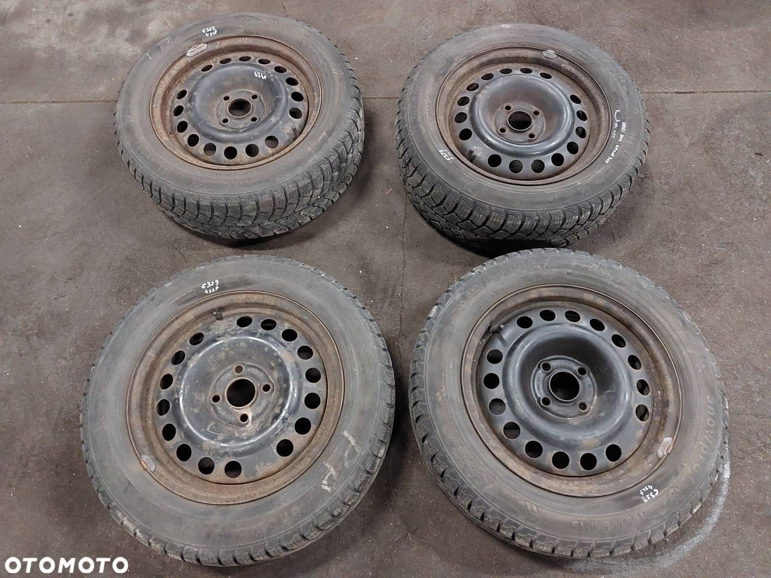 FELGI STALOWE 4 SZT 4X100 6Jx15 ET43 FI 56,6 OPEL MERIVA CORSA ASTRA - 1