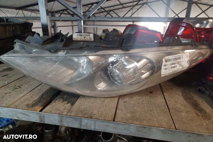 Far stanga 9655764380 Peugeot 307 1 [2001 - 2005] Hatchback 5-usi 1.4 - 7