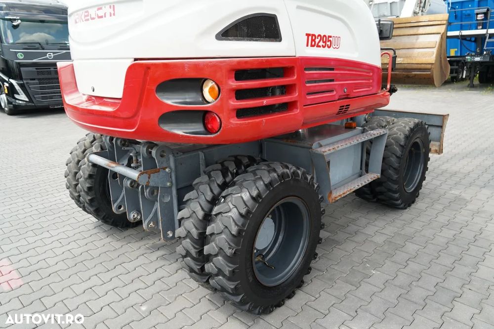 Takeuchi TB 295 W / EXCAVATOR PE ROȚI / 2016 / CONTRACT DE SERVICE POST-SERVICE - 15