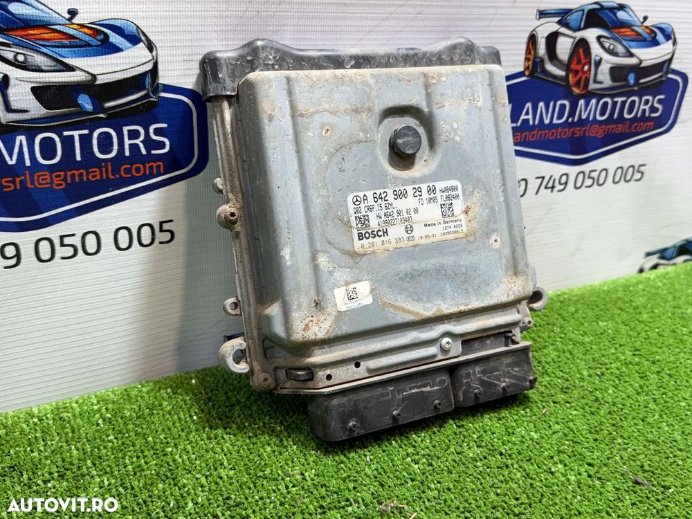CALCULATOR MOTOR ECU MERCEDES BENZ W212 CLASA E E350 CDI BLUEEFFICIENCY SE 3.0 DIESEL 2010 COD OEM A6429002900 / 17513953 / COUPE 2009-2016 - 2