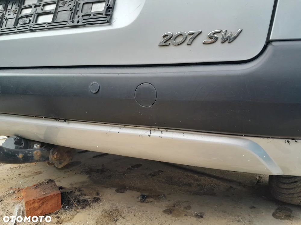 PEUGEOT 207 SW ZDERZAK TYLNY TYŁ PDC KOLOR: EZR - 2