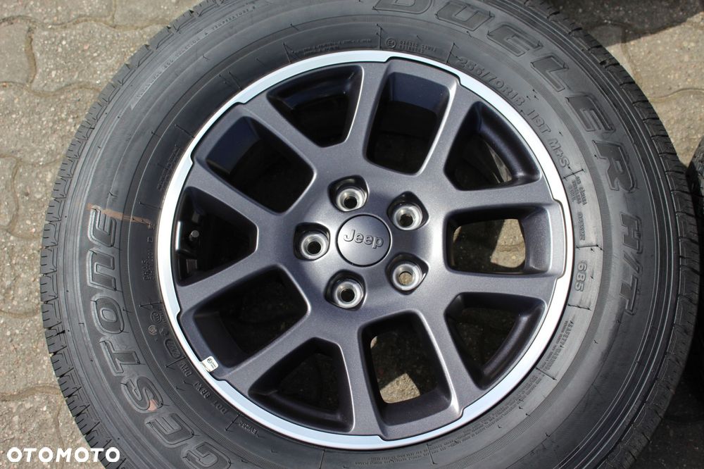 oryg jeep wrangler 18cali 5x127 et44,45 7,5j tpms - 5