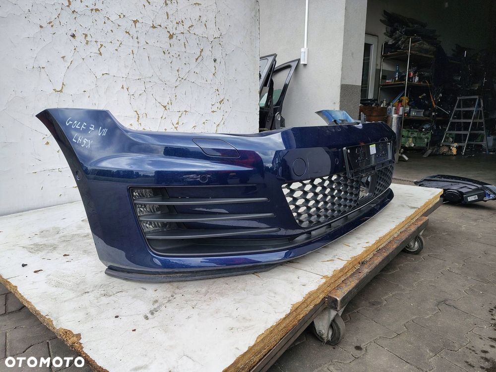 ZDERZAK PRZÓD PDC SPRYSKI POD RADAR VOLKSWAGEN GOLF 7 VII GTD LH5X - 2