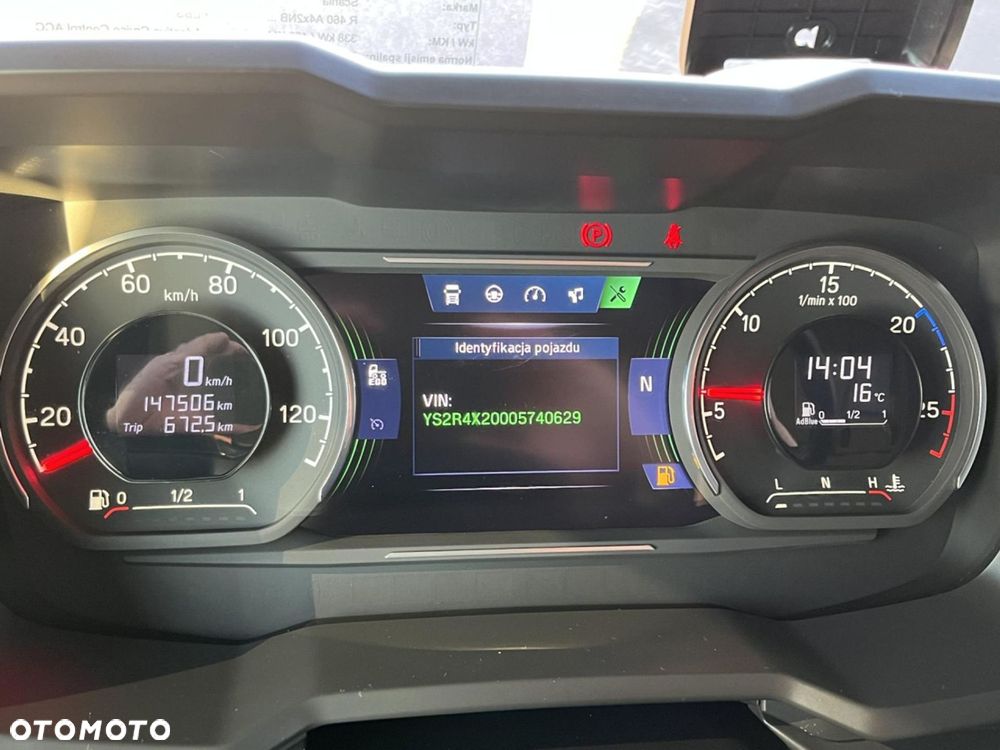 Scania R 460 A4x2NB Hydraulika HYVA Aluminiowe felgi - 28