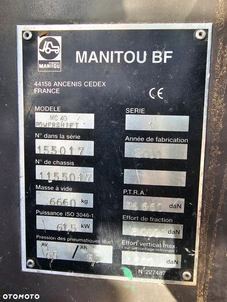 Manitou MC40 - 5