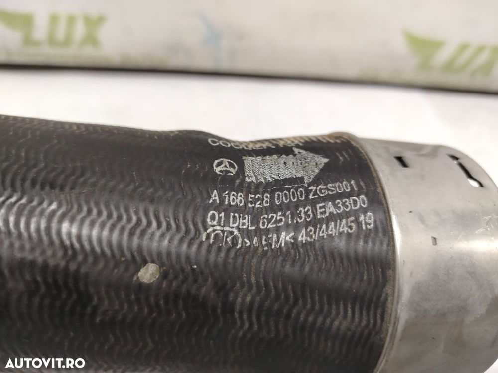 Furtun intercooler A1665280000 3.0 cdi Mercedes-Benz GLE 1 (W166) [20 - 3