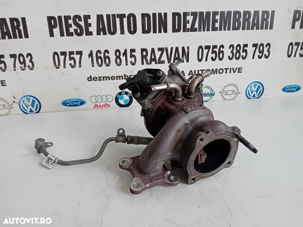 Turbo Turbina Ford Puma Fiesta Ecosport Focus C Max 1.0 Ecoboost 2013-2019 CM5G-6K682-HE Motor SFJL - 4