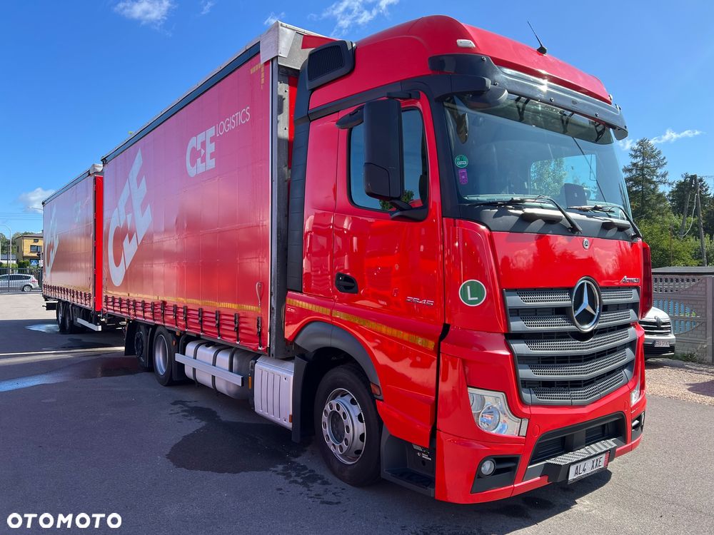 Mercedes-Benz ACTROS  MP5 euro6 6x2 jumbo zestaw  76 palet 120m - 2