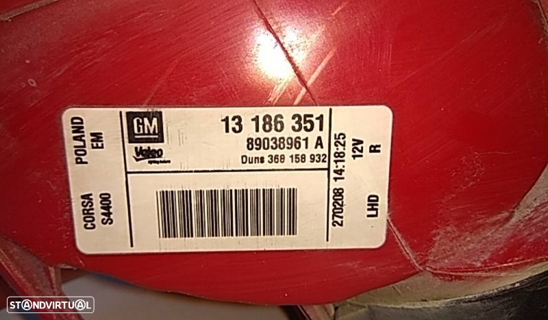 Farolim direito OPEL Corsa D - 5